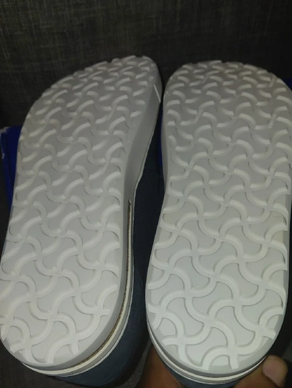 Birkenstock Men's Oswego Slip-On Loafers in Navy SIZE 11